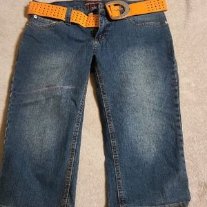 136626 Neeso premium Jeans Size 13 with Belt is 25. Inches wide.   15 inches ins